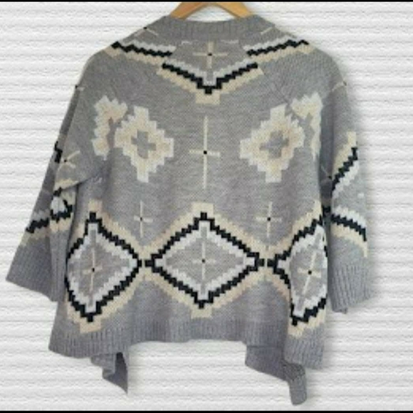 Jack Aztec Patern Cardigan - Picture 2 of 2